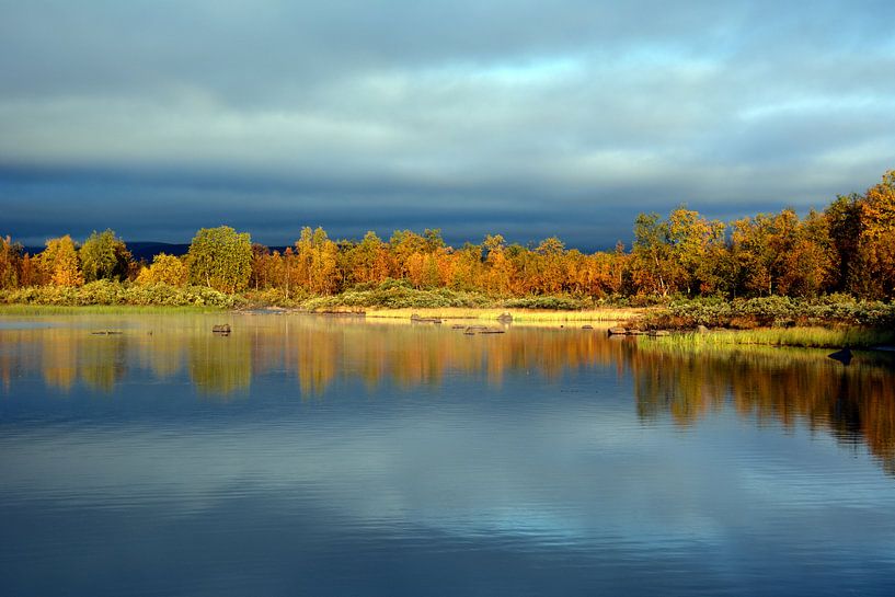 Herbststimmung am See von Wiltrud Schwantz