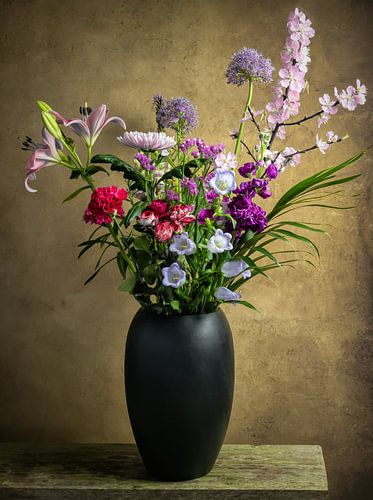 Stillleben Frühlingsfarben von Marjolein van Middelkoop