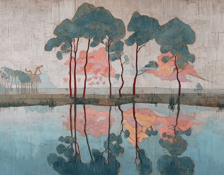 Flüstern in der Spiegelung von Art Lovers