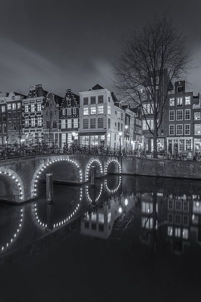 Amsterdam by Night - Herengracht en Herenstraat - 3 van Tux Photography