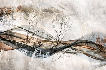 Abstracte lijnen en natuurdesign van Imperial Art House
