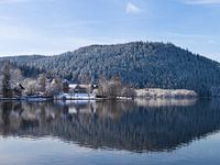 Lake Gérardmer in the Vosges mountains
