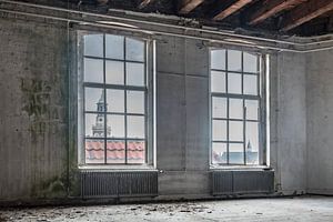 Verlassene van Heutsz Schulgebäude Innenraum in Kampen
