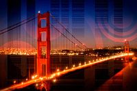Golden Gate Bridge | Geometric Mix No.1