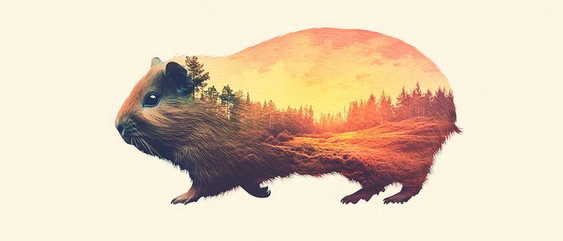 Natuur in dieren van Poster Art Shop