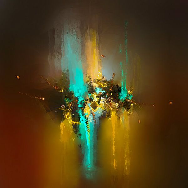 fire splatters by Ria van Werven