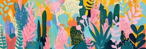 Landschaftliche Collage