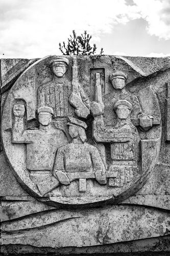 Memento park in Boedapest met communistische beelden