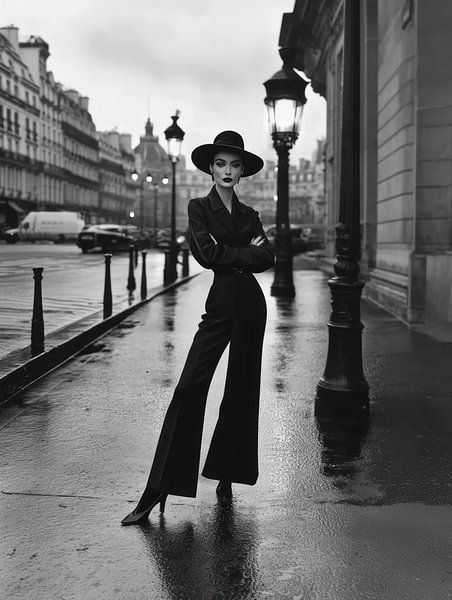 Parisian model by Franka Poulain