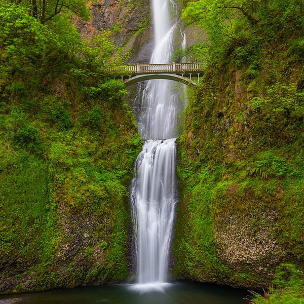 Multnomah Falls, Oregon, États-Unis par Henk Meijer Photography