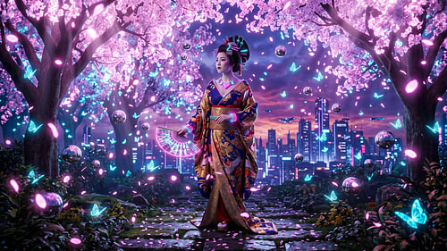 Japon, geisha