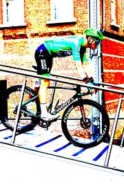 Sam Bennett en vert à la Vuelta 2022 sur FreddyFinn