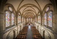 Church with stained glass windows by Inge van den Brande thumbnail