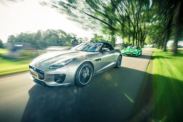 Jaguar F-Type - Porsche Boxster van Sytse Dijkstra