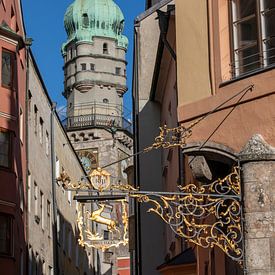 Innsbruck - Blick durch die Seilergasse zum Stadtturm von t.ART