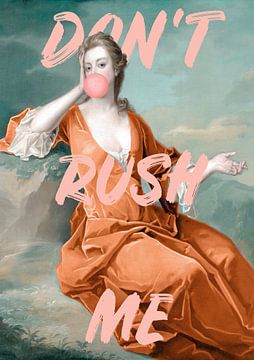 Verhouding Orangedontrushme van Grace Digital Art Co