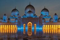 Grand Mosque - Abu Dhabi van Bart Hendrix thumbnail