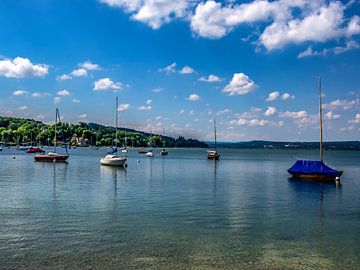 BAVARIA : HERRSCHING AMMERSEE van Michael Nägele