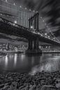 New York Skyline - Manhattan Bridge and Brooklyn Bridge 2016 (2) van Tux Photography thumbnail