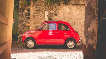 Fiat 500 in Italië van Bas de Glopper