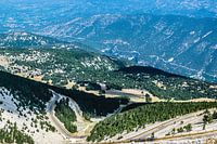 Op de top vd Mont Ventoux.