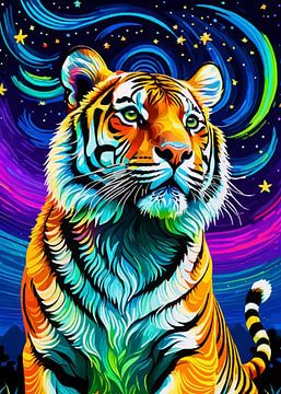Tijger De Sterrennacht van MIROKKU