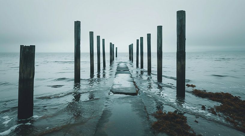 Esthetiek op het strand van fernlichtsicht
