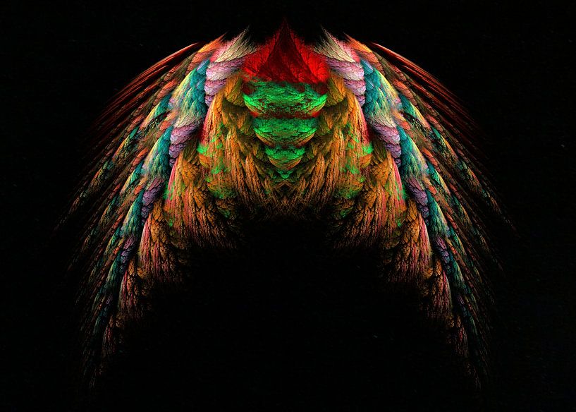 Fractal wings #fractal #abstraction by JBJart Justyna Jaszke