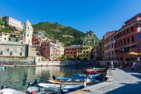 Hafen von Vernazza, Cinque Terre, Italien