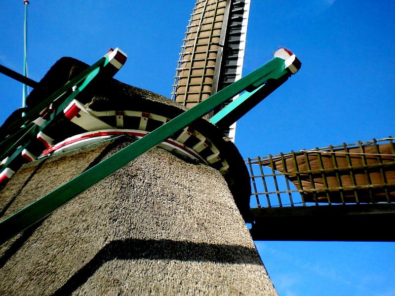 Zaanse Schans - Farbmühle 'Die Katze' von Ray63