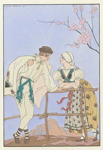 George Barbier – Gentils Propos (1921)
