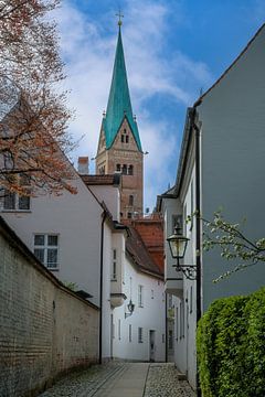 De kathedraal van Augsburg van ManfredFotos