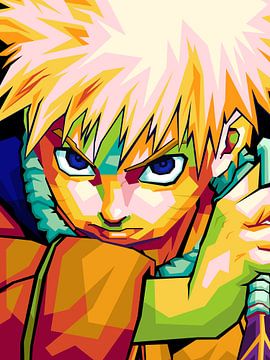 Naruto-Anime in der Pop-Art ist erstaunlich von miru arts