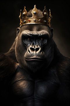 Gorilla king by Bert Nijholt