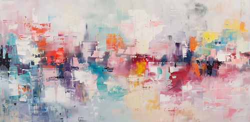 Abstract Stadsgezicht