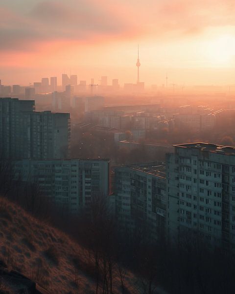 Berlin von fernlichtsicht