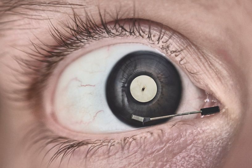 Melodic Gaze: Verschmelzung von Musik und Bild in bezaubernder Fotomanipulation von Elianne van Turennout
