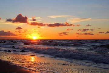 Sonnenuntergang von Ostsee Bilder