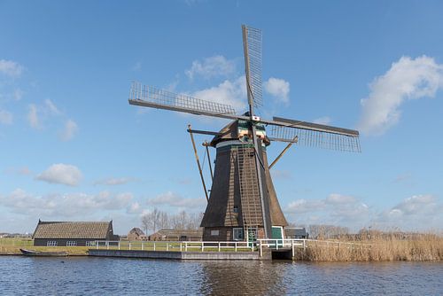 De Achtkante molen in Groot-Ammers