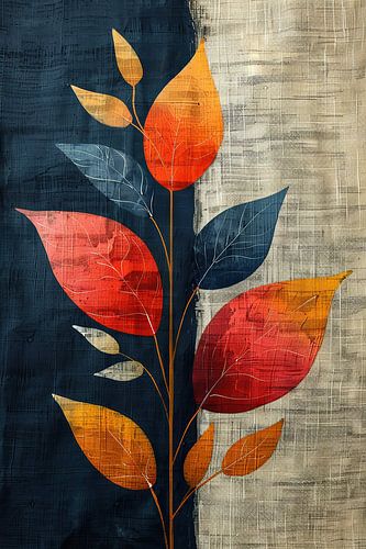 Art abstrait minimaliste