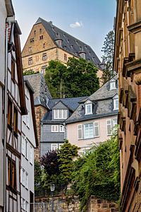 Das historische Marburg an der Lahn in Hessen