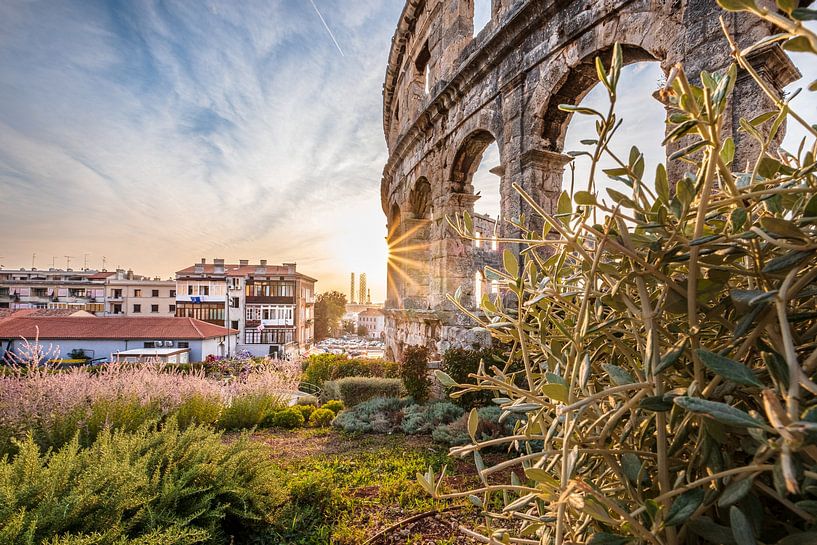 Amphitheatre Pula by Lisa Dumon