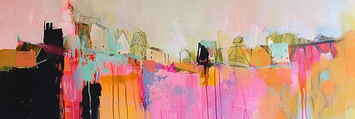 Modern abstract schilderij