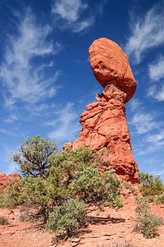 ARCHES NATIONAL PARK Balanced Rock by Melanie Viola