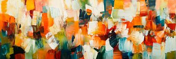 Colour explosion abstract by Poster Art Shop