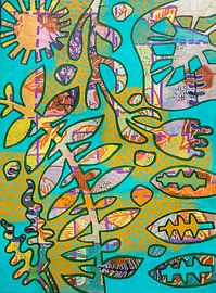 Dancing Leaves by Ariadna de Raadt-Goldberg