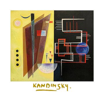 Innerlijke Alliantie door Wassily Kandinsky van Peter Balan
