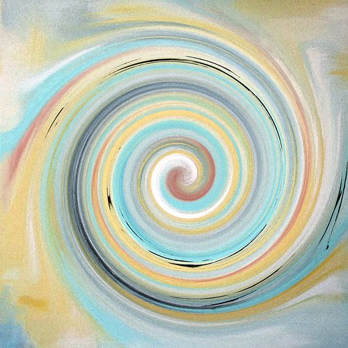 Oneindigheid 20 / Spiraal / Kleurwerveling