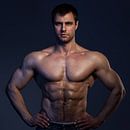 Le corps d'un beau bodybuilder sexy sur Atelier Liesjes Aperçu