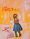 Münchner Kindl - Origineel werk - van Altersheim van Felix von Altersheim thumbnail